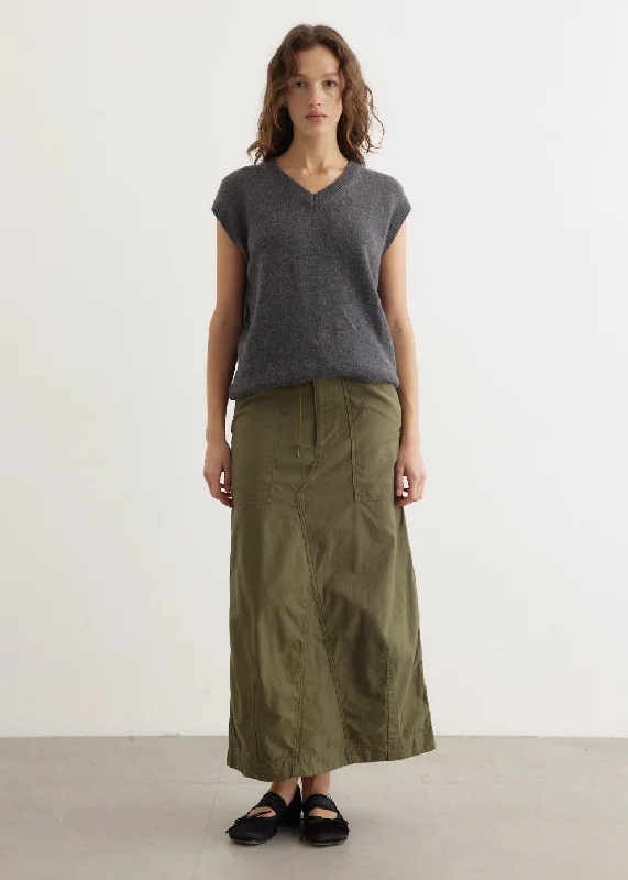 Design Trend String Fatigue Skirt
