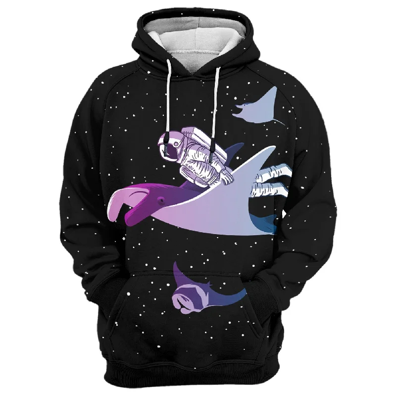 Casual And Casual Pez Manta Hoodie