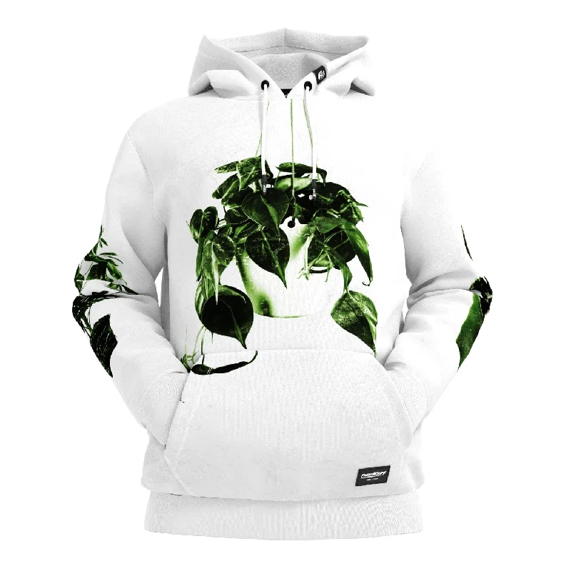 Easy Style Green Plants Hoodie