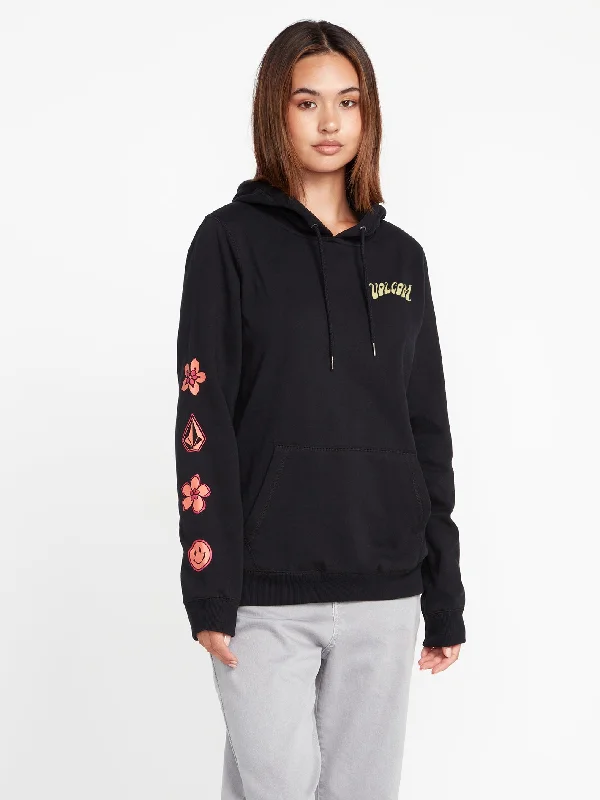 Fashionable and casual Truly Deal Hoodie - Black