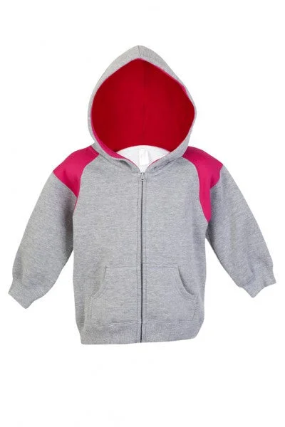 Grey Marl/Hot Pink