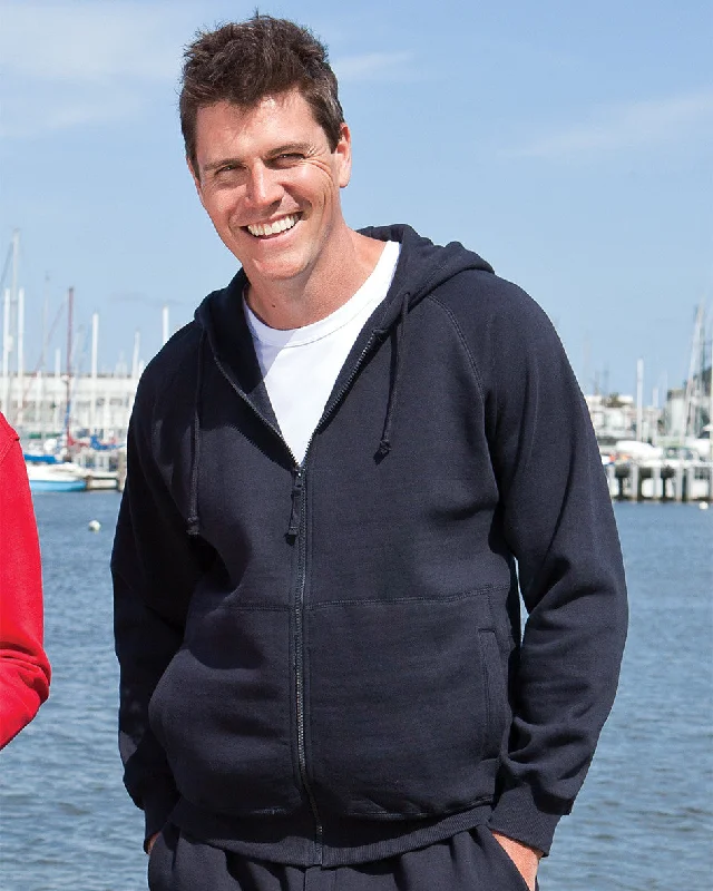 Body Design JBs Wear Adults Full Zip Fleecy Hoodie (S3FH)