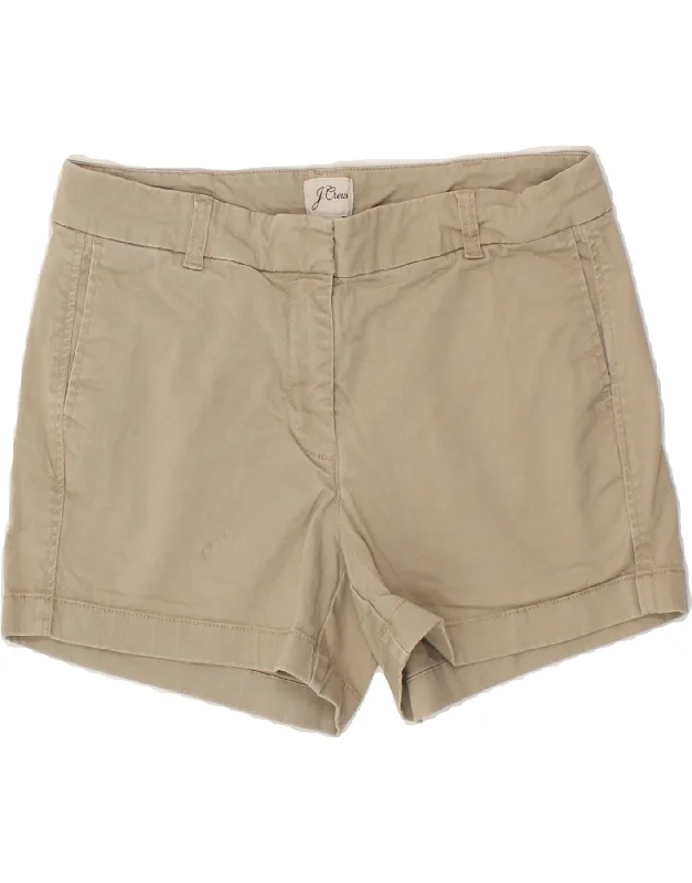 Casual Elegance J. CREW Womens Chino Shorts US 6 Medium W30  Beige Cotton