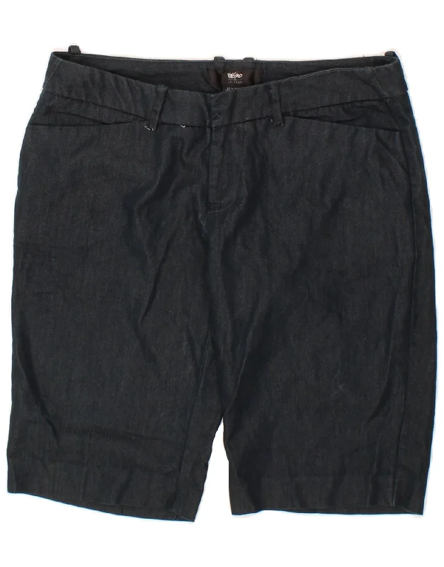 Leisure And Entertainment MOSSIMO Womens Casual Shorts US 4 Small W25 Black Cotton