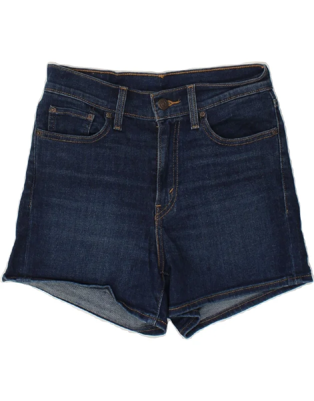 Relaxed Dresses LEVI'S Womens Denim Shorts W27 Small Blue Cotton