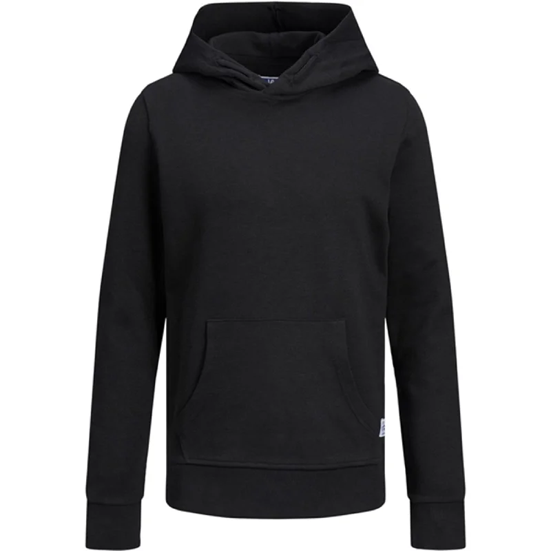 Affordable selection Jack & Jones Junior Black Basic Hoodie Noos