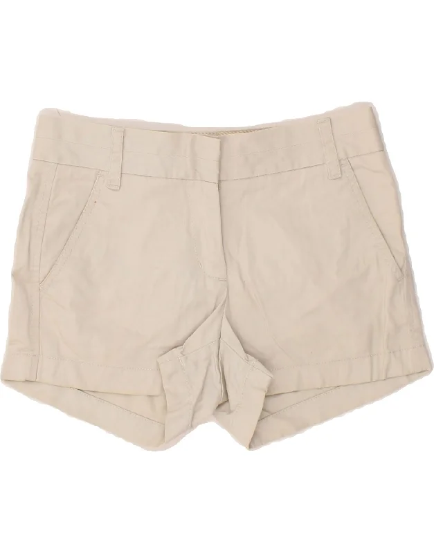 Youthful Style J. CREW Womens Broken In Chino Shorts US 0 XS W29  White Cotton