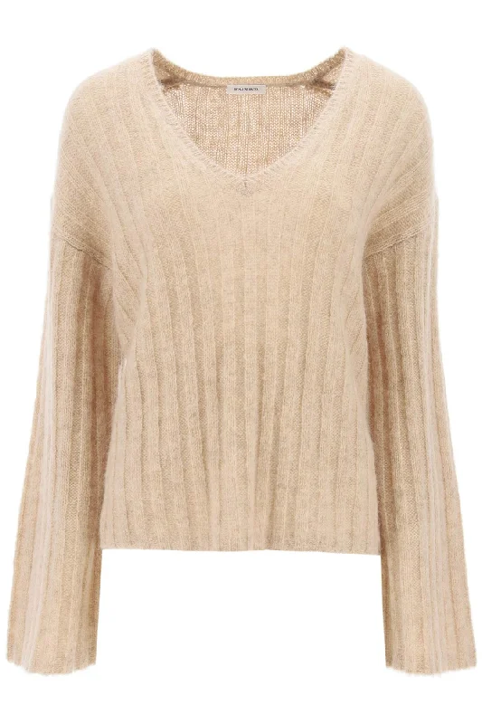 Classic Design By Malene Birger Women's Cimone Sweater In Flat-Ribbed Knit