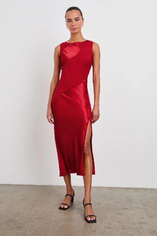 Retro Fashion SANYA DRESS - SCARLET
