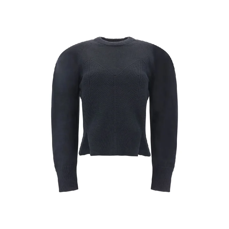 Integrated Design Alexander McQueen Chevron Corset Women's Sweater