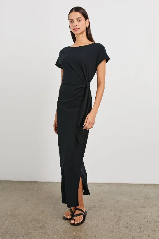 Lazy Home SELAH DRESS - BLACK