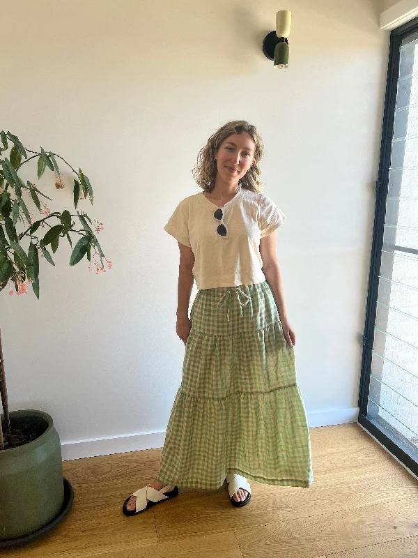 Eye-catching Personality Elle Stitch Maisie Maxi Skirt