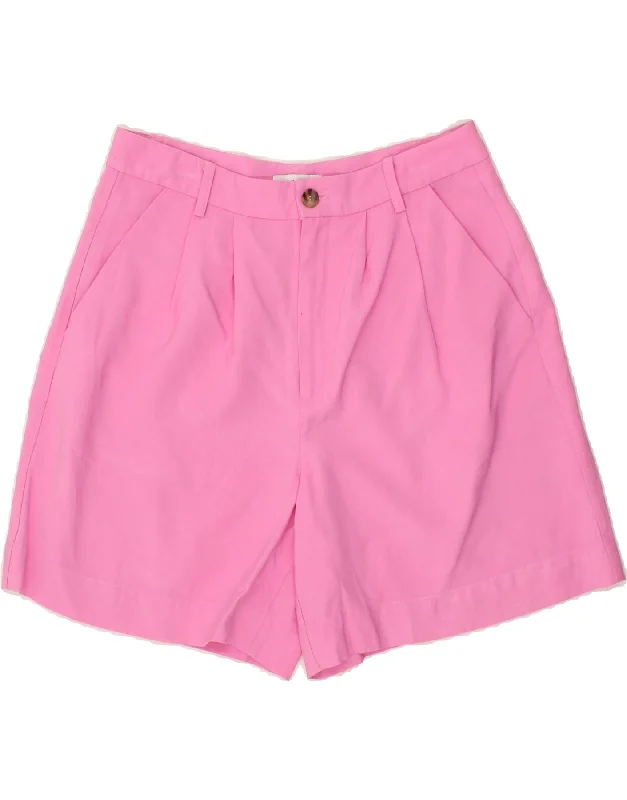 Luxury Fashion VINTAGE Womens Pegged Chino Shorts Large W30 Pink Viscose
