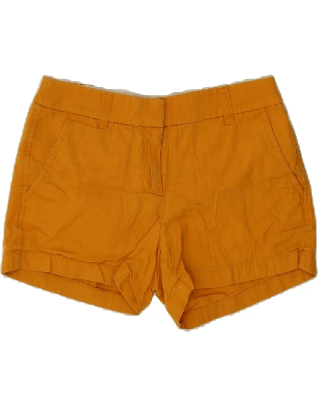 Urban Chic J. CREW Womens Chino Shorts US 2 XS W30 Orange Cotton