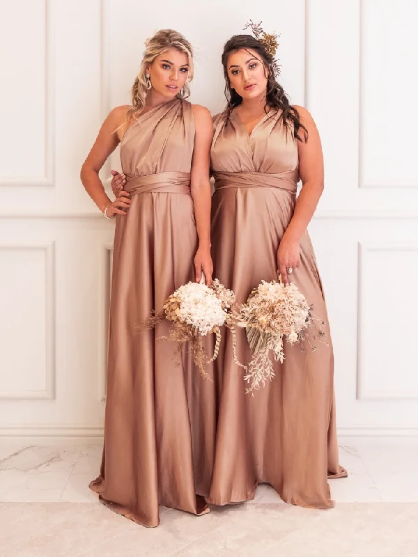 Fashion Expert Roman Multiway Maxi Dress - Mocha