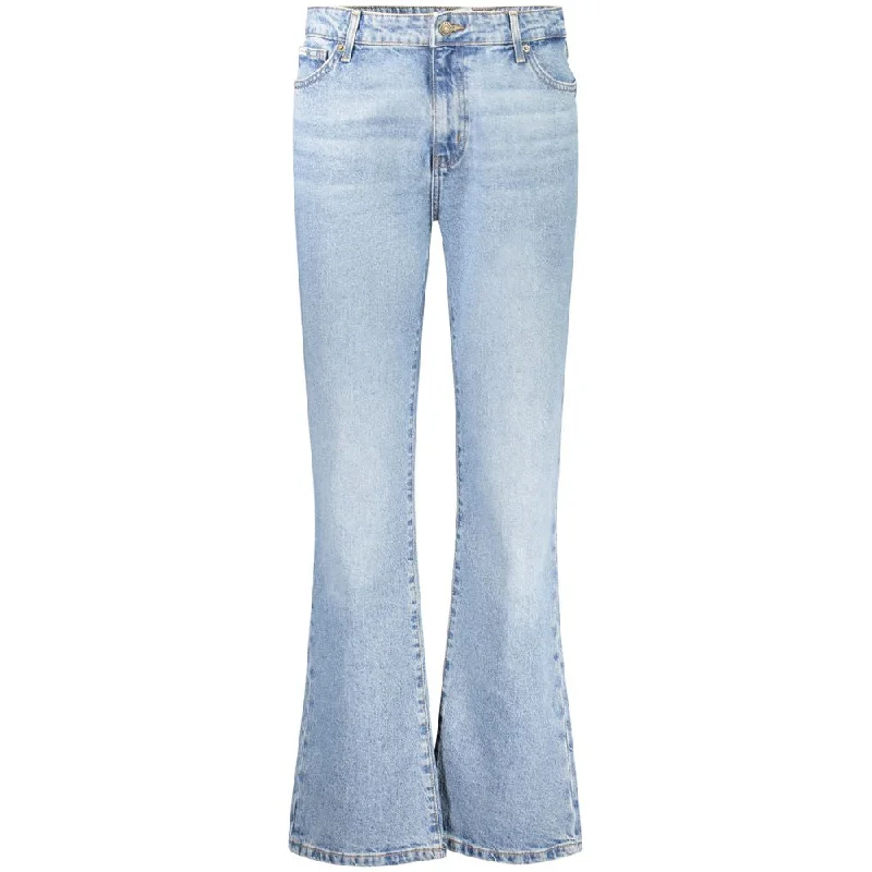 Romantic Temperament Guess Jeans blue Cotton Jeans & Women's Pant