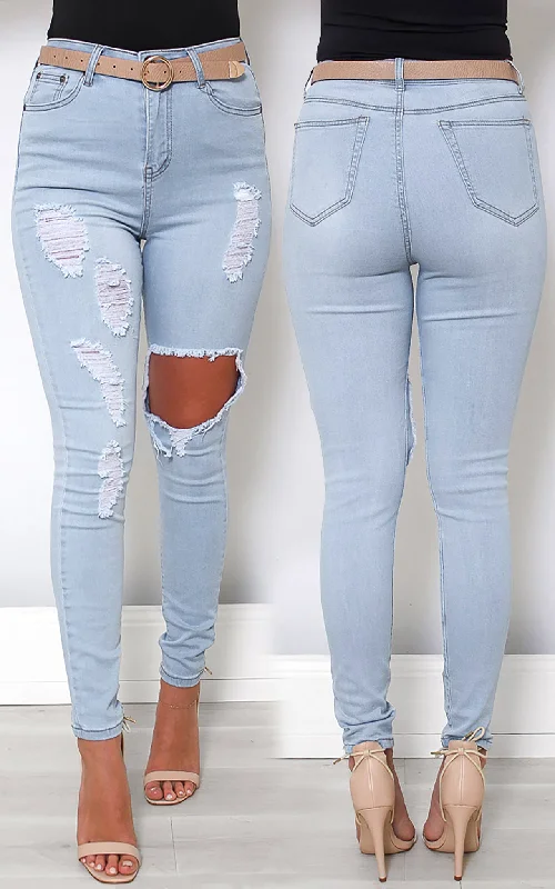 Fashion Classic Jovi Jeans - Light Blue