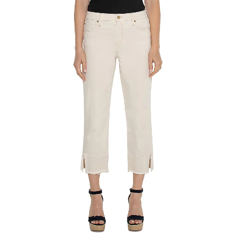 Luxury Fashion Womens Pocket Denim Skinny Jeans