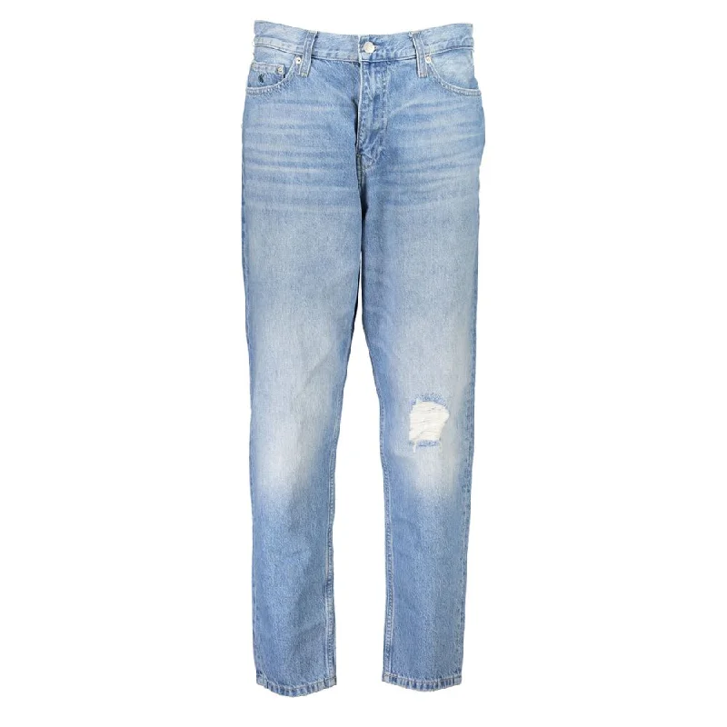 Celebrity Style Calvin Klein Chic  Vintage Mom Women's Jeans