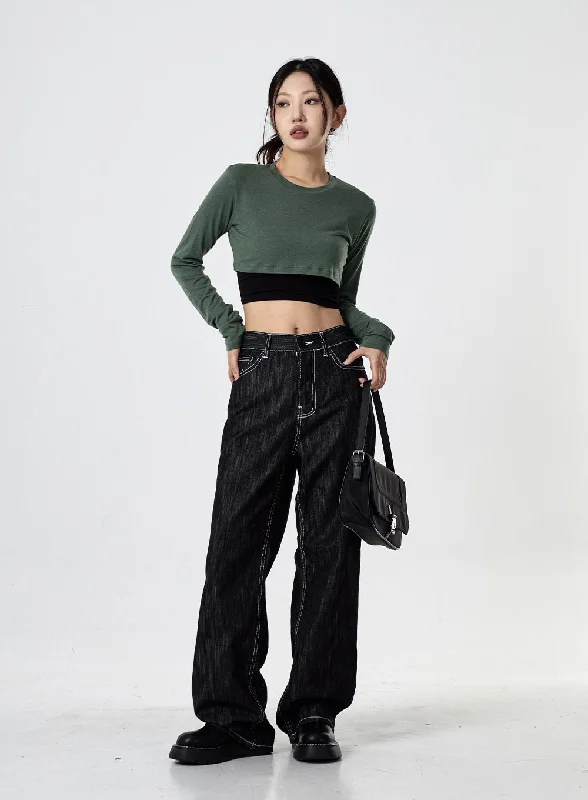 Exclusive Customization Wide Jeans CG23