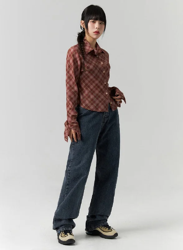 New Products Baggy Wide Jeans CS318