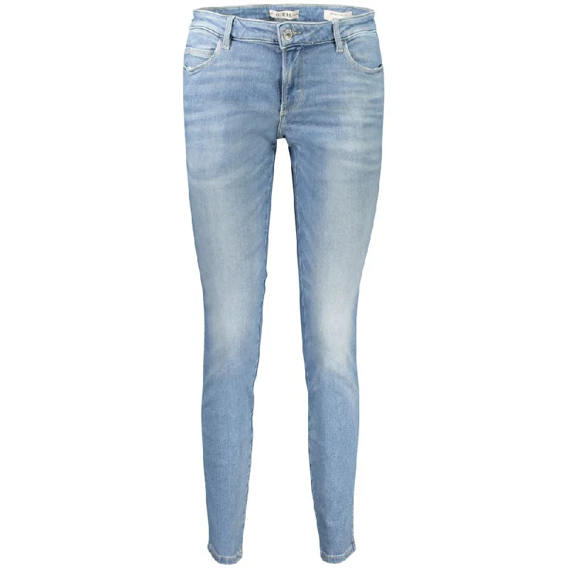 High-end Sense Guess Jeans blue Cotton Jeans & Women's Pant